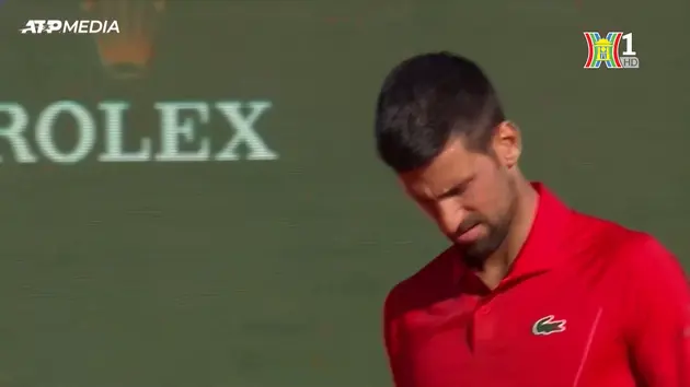 Novak Djokovic dừng bước tại bán kết Monte Carlo