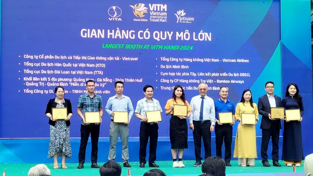 Doanh thu Hội chợ VITM Hà Nội đạt trên 180 tỷ đồng