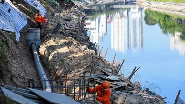 Sông Tô Lịch đang được hồi sinh