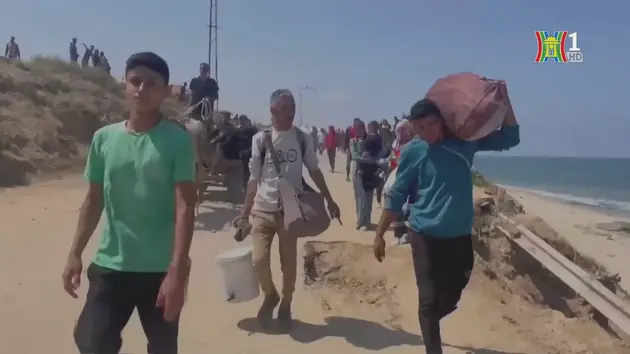 Người dân Gaza quay lại miền Bắc, mong được về nhà