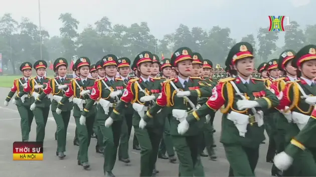 Tổng duyệt kỷ niệm 70 năm Chiến thắng Điện Biên Phủ