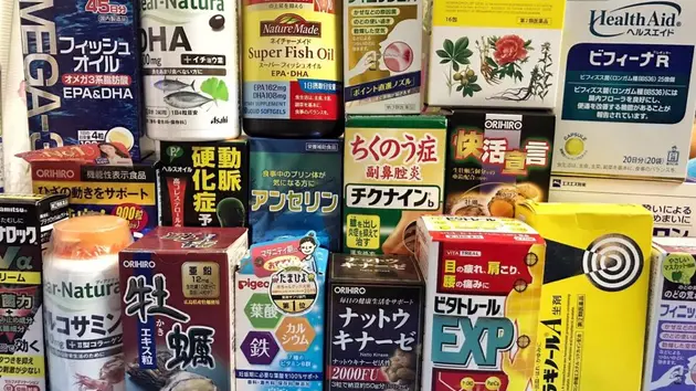 Doanh thu từ thực phẩm chức năng của Nhật Bản giảm 7,7%
