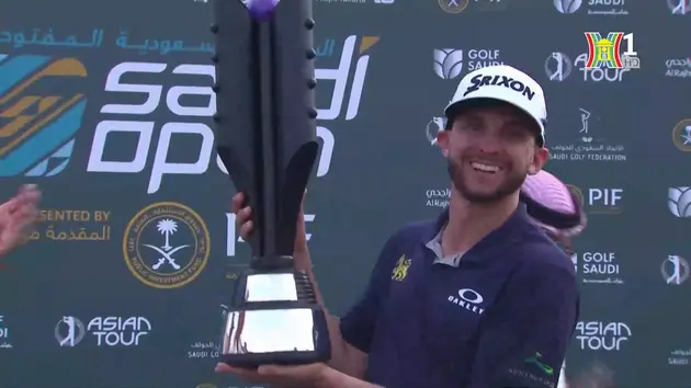John Catlin giành chiến thắng tại giải golf Saudi Open