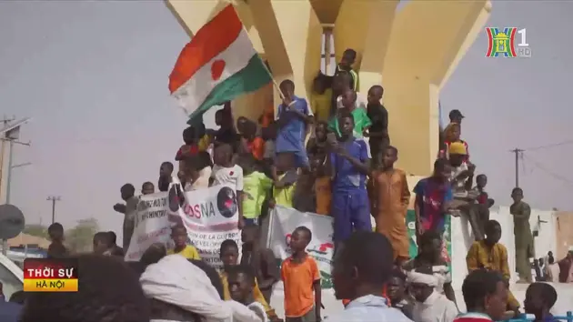 Người dân Niger tuần hành yêu cầu Mỹ rút quân