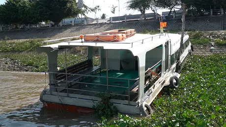 Hiện trạng tàu du lịch sau tai nạn trên sông Tiền