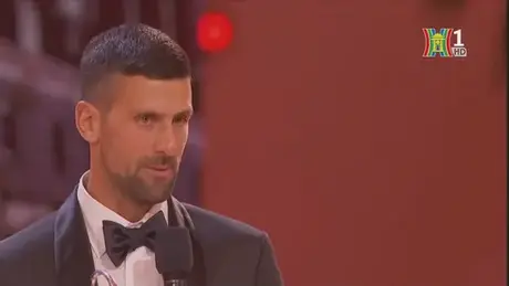 Novak Djokovic đoạt giải thưởng Laures 2024