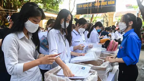 Các trường THPT Hà Nội nhận hồ sơ tuyển thẳng lớp 10