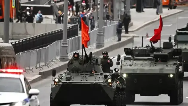Diễn tập cho Lễ duyệt binh Chiến thắng ở Moscow