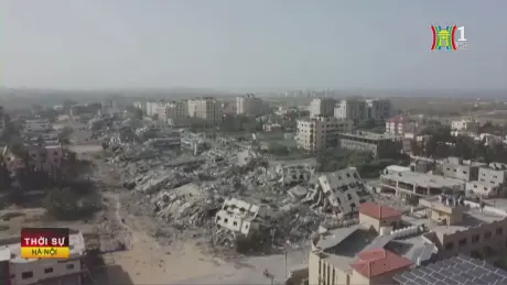 Cần 14 năm để dọn dẹp đống đổ nát tại Gaza
