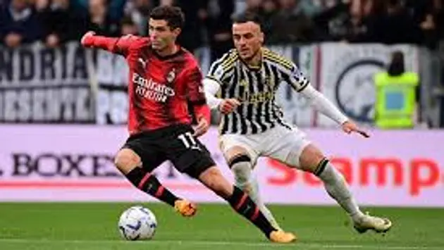 Vòng 34 giải VĐQG Italia, AC Milan hoà Juventus