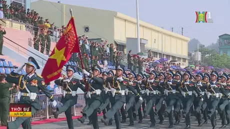 Sẵn sàng cho diễu binh kỷ niệm chiến thắng Điện Biên Phủ