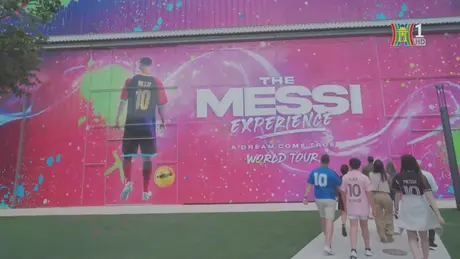 Không gian nghệ thuật 'Trải nghiệm Messi' tại Miami
