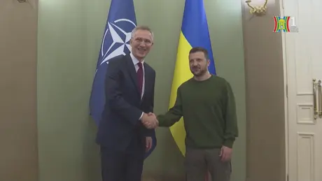 Tổng thư ký NATO có chuyến thăm không báo trước tới Ukraine

