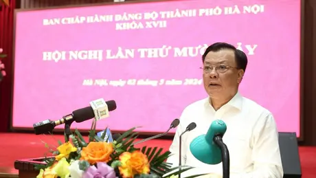 Hội nghị lần thứ 17, Ban Chấp hành Đảng bộ thành phố Hà Nội