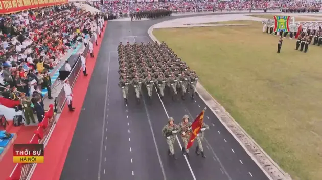 Ấn tượng lễ diễu binh tại Điện Biên Phủ