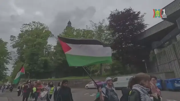 Sinh viên biểu tình phản chiến ở Gaza tiếp tục lan rộng