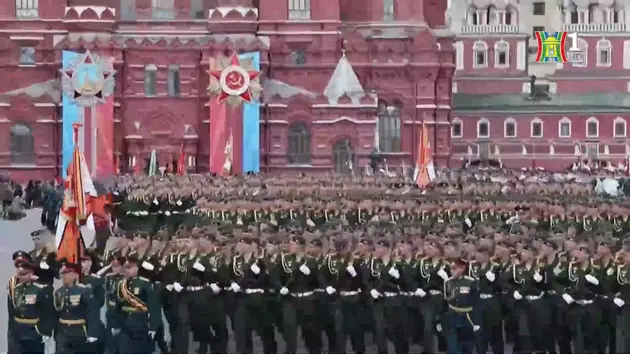 Nga tiến hành lễ diễu binh Ngày Chiến thắng