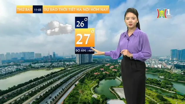 Dự báo thời tiết | 11/05/2024