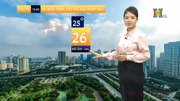 Dự báo thời tiết | 15/05/2024