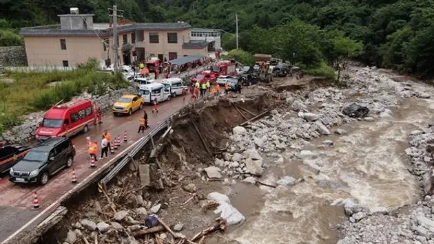 Mưa lớn gây lở đất tại Quảng Tây, Trung Quốc