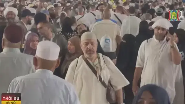 Hàng triệu người bắt đầu tham gia lễ hành hương Hajj