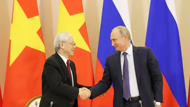Thư mừng 30 năm Hiệp ước Hữu nghị Việt Nam - Nga