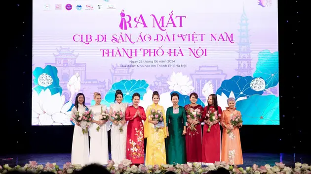 CLB Di sản Áo dài Việt Nam chính thức ra mắt 