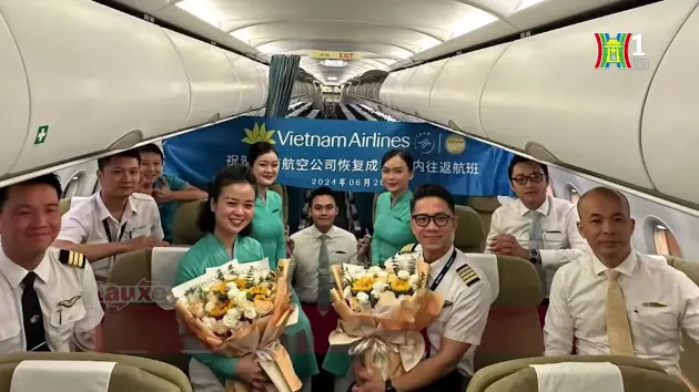Vietnam Airlines khai trương đường bay thẳng Hà Nội – Thành Đô