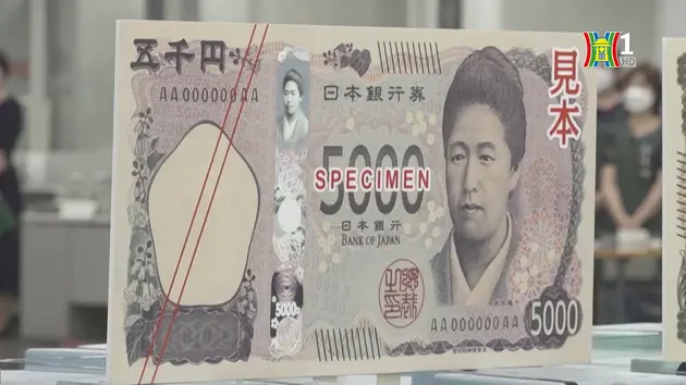 Nhật Bản phát hành tiền giấy mới sau 20 năm

