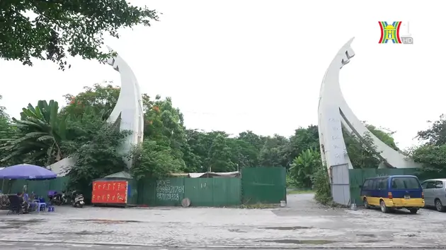 Công viên Thanh Xuân bị chiếm dụng

