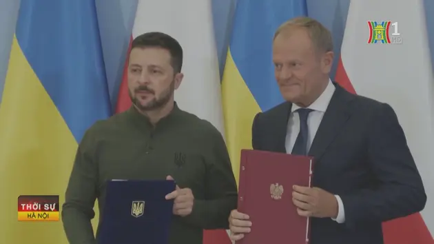 Ba Lan và Ukraine ký thỏa thuận an ninh 10 năm
