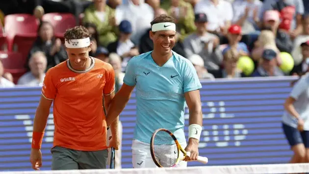 Nadal vào tứ kết đôi nam Giải quần vợt Thụy Điển mở rộng