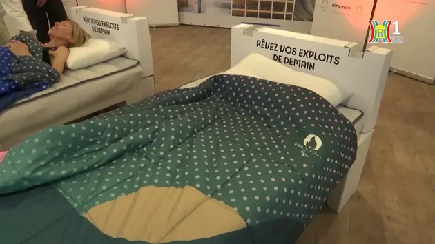 Olympic Paris 2024 sẽ sử dụng giường bằng giấy bìa cứng