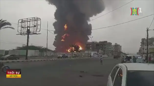 Liên quân Mỹ - Anh không kích vào hai cảng ở Yemen