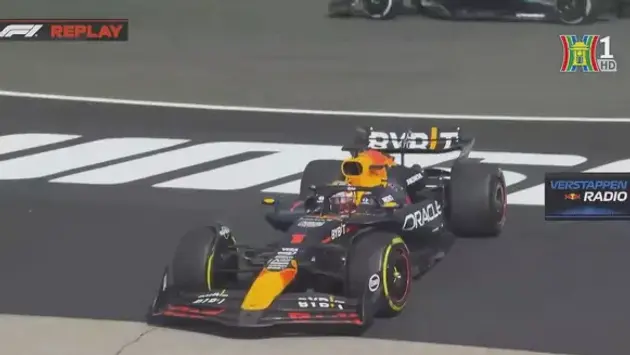 Max Verstappen dính va chạm tại vòng 63 GP Hungary