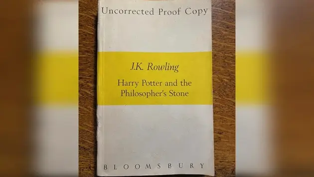 Bản in sai hiếm hoi của Harry Potter được bán đấu giá