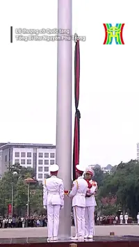 Lễ thượng cờ Quốc tang Tổng Bí thư Nguyễn Phú Trọng