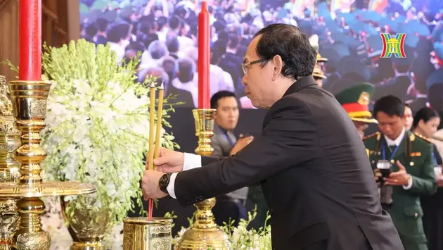 Lễ viếng Tổng Bí thư Nguyễn Phú Trọng tại Hội trường Thống Nhất