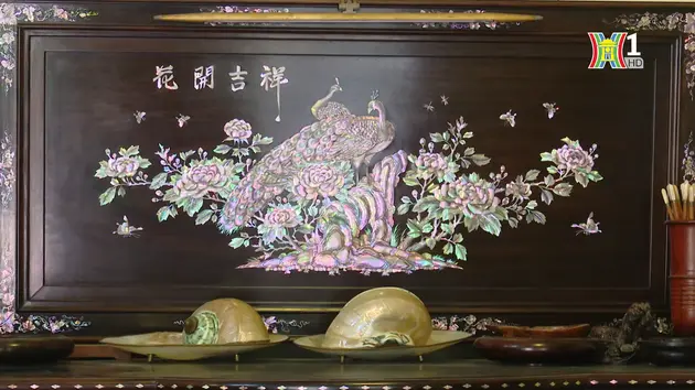 Sức sống làng nghề khảm trai Chuyên Mỹ | Nông nghiệp nông thôn | 08/08/2024