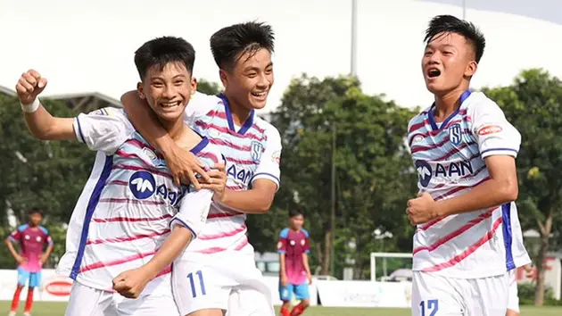 Sông Lam Nghệ An giành chiến thắng tại U15 Quốc gia 2024