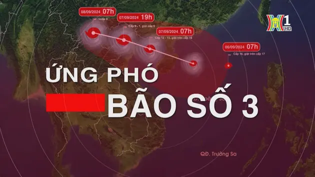 Breaking News - Bản tin đặc biệt 14h (7/9) về bão Yagi