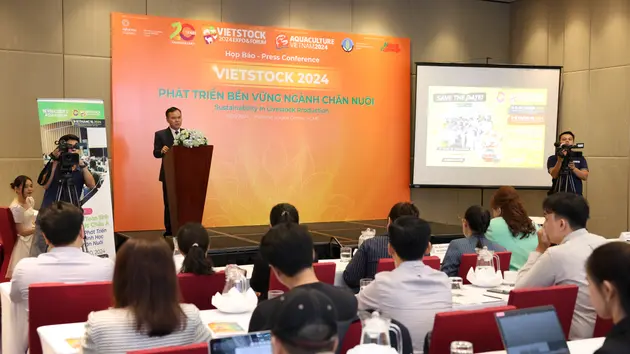 Vietstock 2024: Đẩy mạnh giao thương, hỗ trợ hộ chăn nuôi