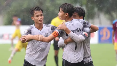 U15 Bà Rịa Vũng Tàu thi đấu thăng hoa trước Thanh Hoá