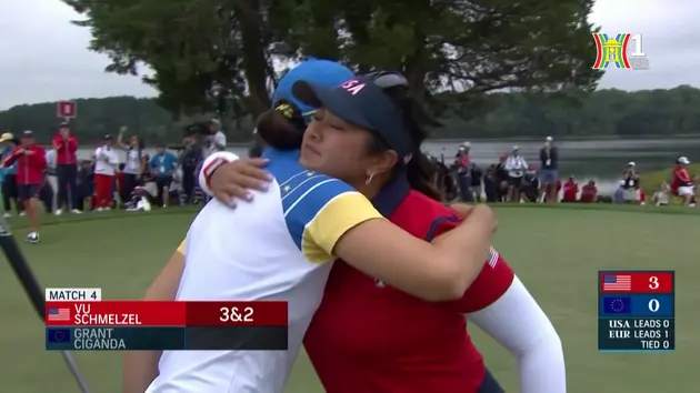 Ngày đầu Solheim Cup 2024: Mỹ dẫn trước châu Âu 4 điểm