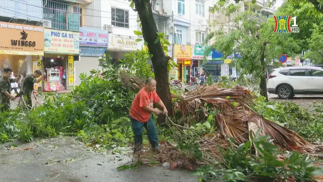 Tổng vệ sinh, khắc phục hậu quả bão số 3