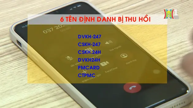 Thu hồi 6 tên định danh phát tán tin nhắn rác