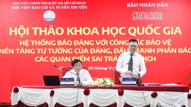 Báo chí tích cực bảo vệ nền tảng tư tưởng của Đảng