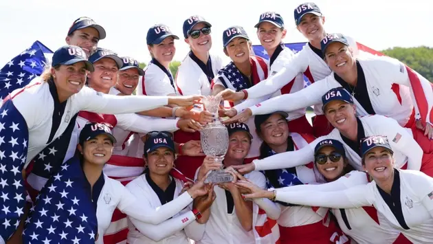 Đội tuyển Mỹ vô địch giải golf nữ Solheim Cup 2024