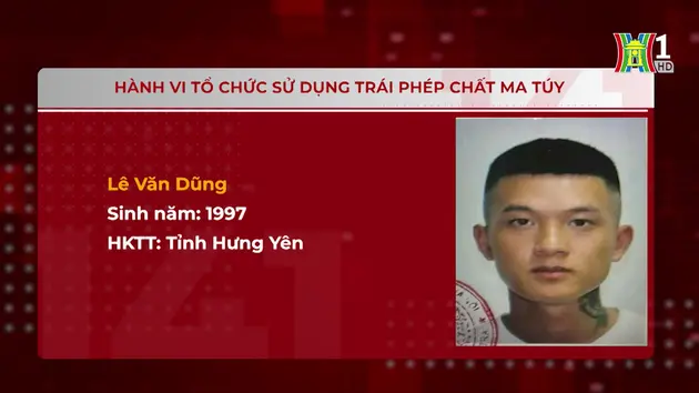 Truy nã đối tượng sử dụng trái phép chất ma túy