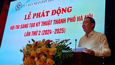 Phát động Hội thi Sáng tạo Kỹ thuật Hà Nội lần hai